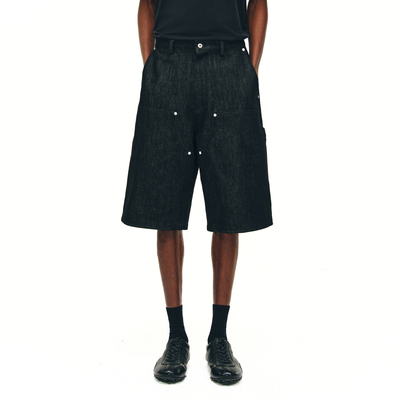 「银丝黑牛」牛仔伐木短裤 NONRADICAL