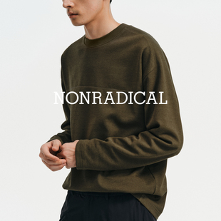 NONRADICAL 「石墨烯蓄热」人体剪裁长袖T恤 NR