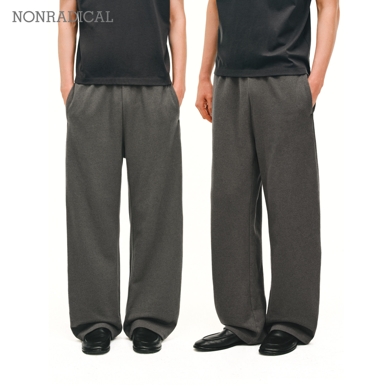 「高定麻感肌理」针织微弯刀卫裤 NONRADICAL,男装,卫裤,淘宝优惠券,粉丝福利购,淘宝优惠卷