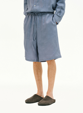 NONRADICAL「天丝亚麻」抽绳短裤 NR