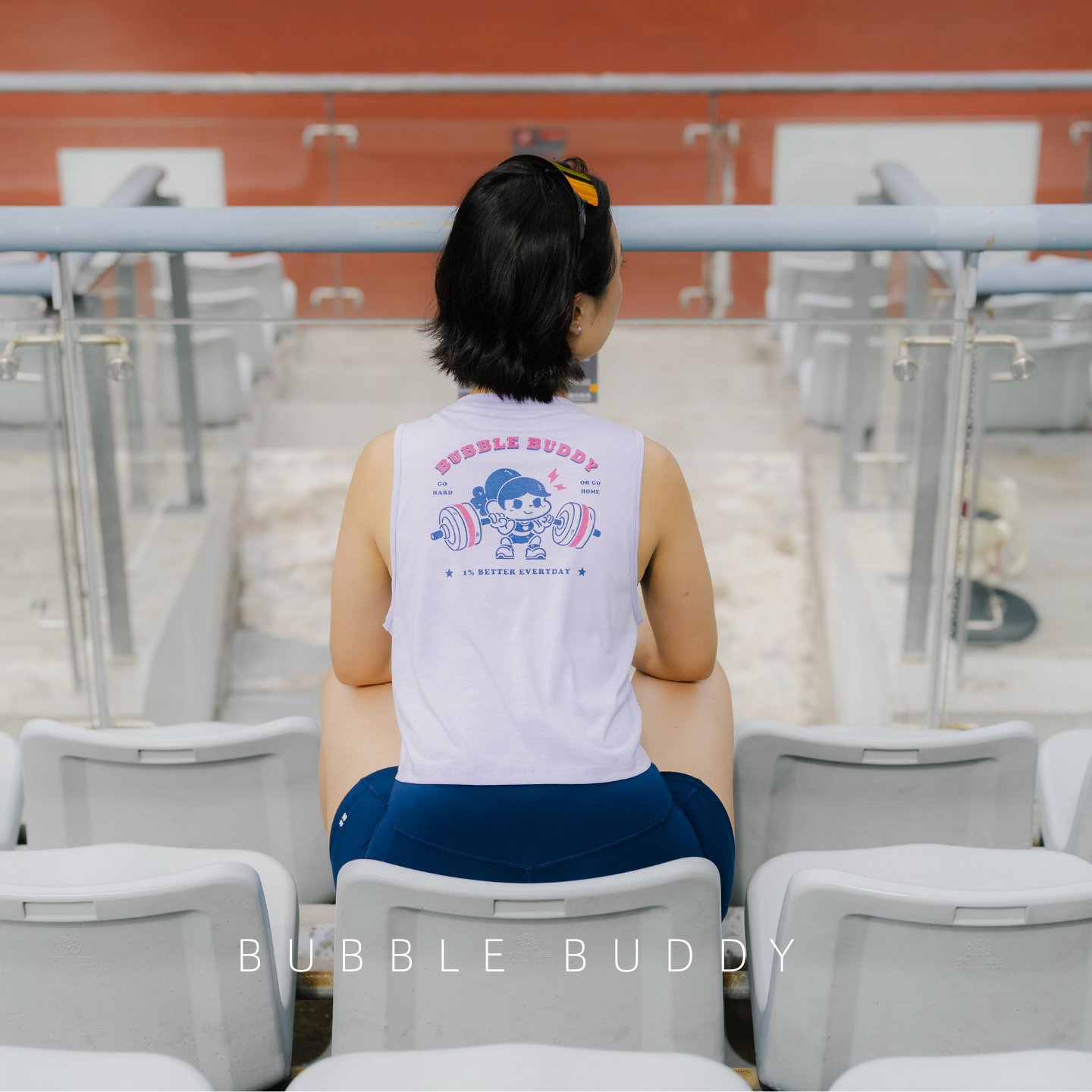 Bubblebuddy2025夏季无袖运动女款背心综合训练亲肤透气跑步健身