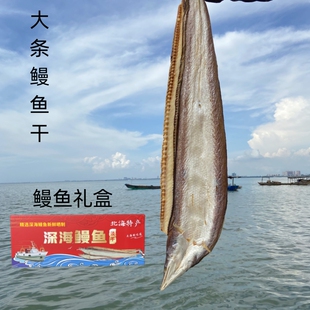北海特产深海大条鳗鱼干大礼盒淡干海鳗盐鱼干过节送礼鳗鱼大礼盒