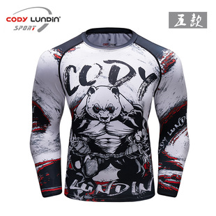 rash nogi长袖 bjj jitsu guard mma巴西柔术紧身衣防磨服健身jiu