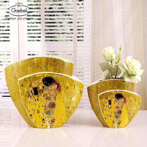 德国Goebel进口欧式客厅陶瓷花瓶