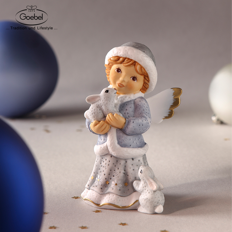 德国进口陶瓷摆件人物瓷偶装饰品