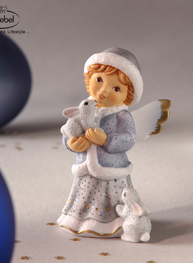 德国进口陶瓷摆件人物瓷偶装饰品办公室桌面装饰品艺术礼品Goebel