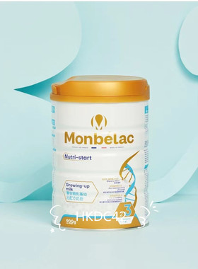 新日期27年3月  梦贝朗3段乳基配方奶粉 Monbelac 三段12个月-3岁