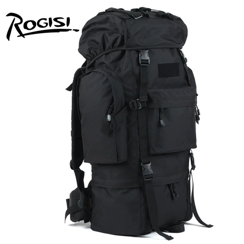 Rogisi военные военные 65L Резервное копирование мужская женская сумка для альпинизма на открытом воздухе возвращается назад рюкзак дикие сумки BN-008