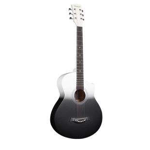 蒂朵38寸民谣单板木吉他男生女学生入门练习初学者成年人专用乐器