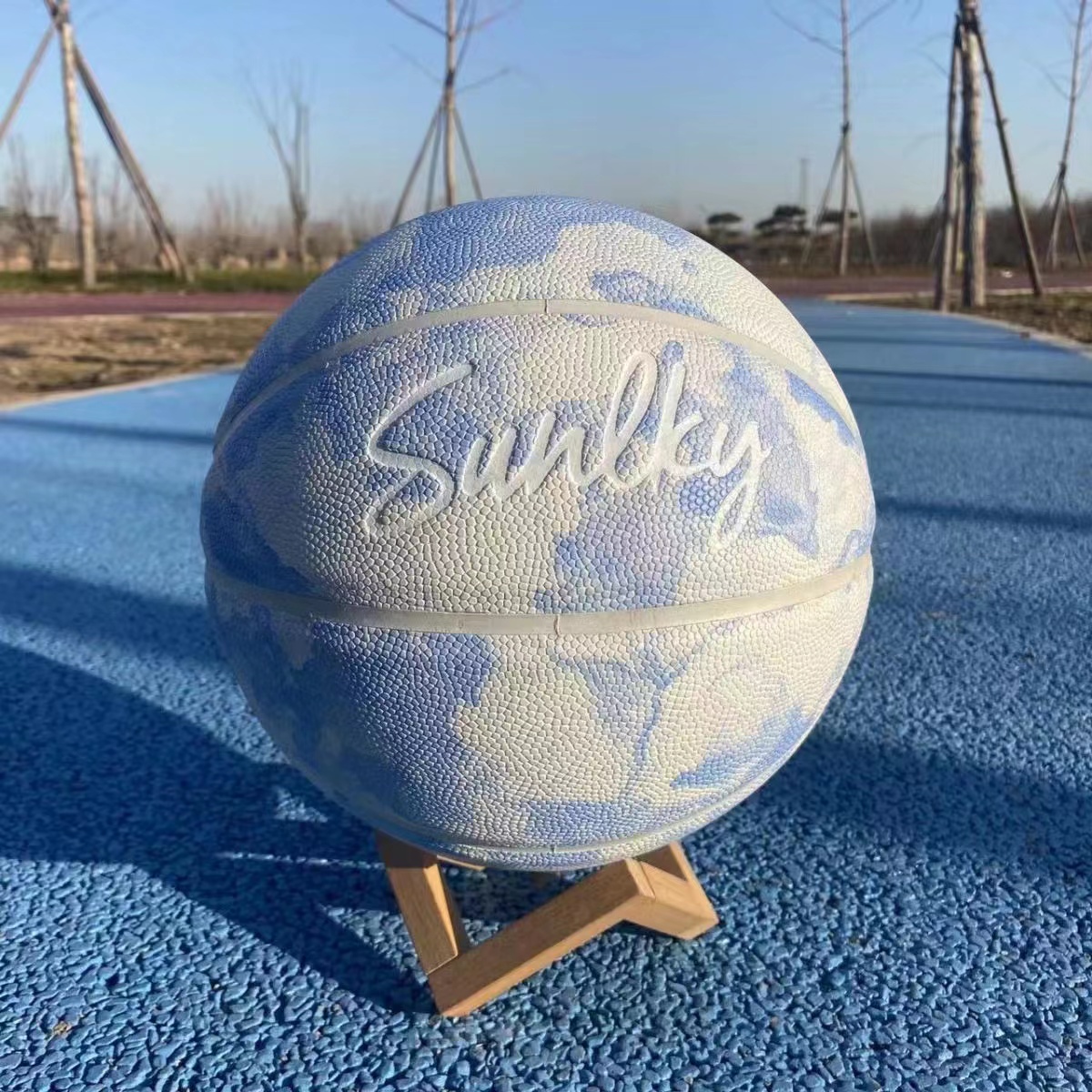 正品男女高颜值篮球7号6号标准PU耐磨防滑室内外通用篮球生日礼物