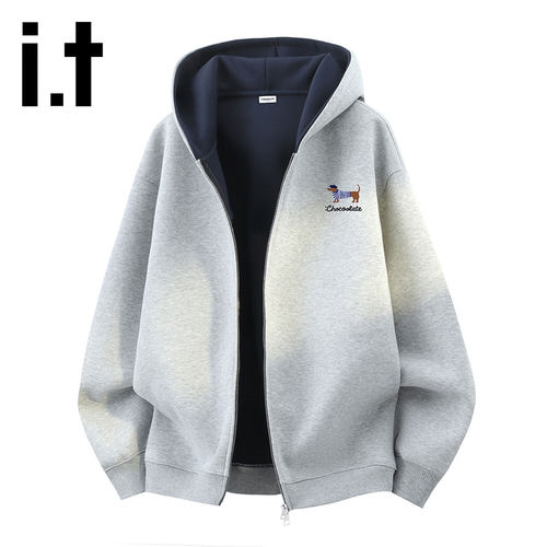 CHOCOOLATE连帽开衫情侣卫衣