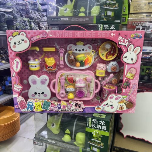 名潮优品喂口糯布布过家家玩具