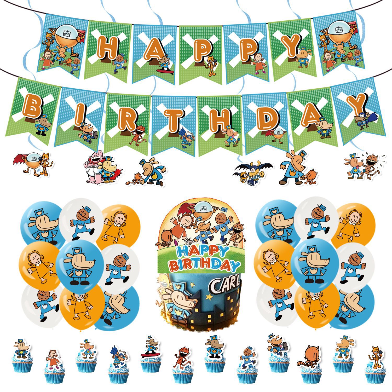 神探狗狗周边主题生日装饰