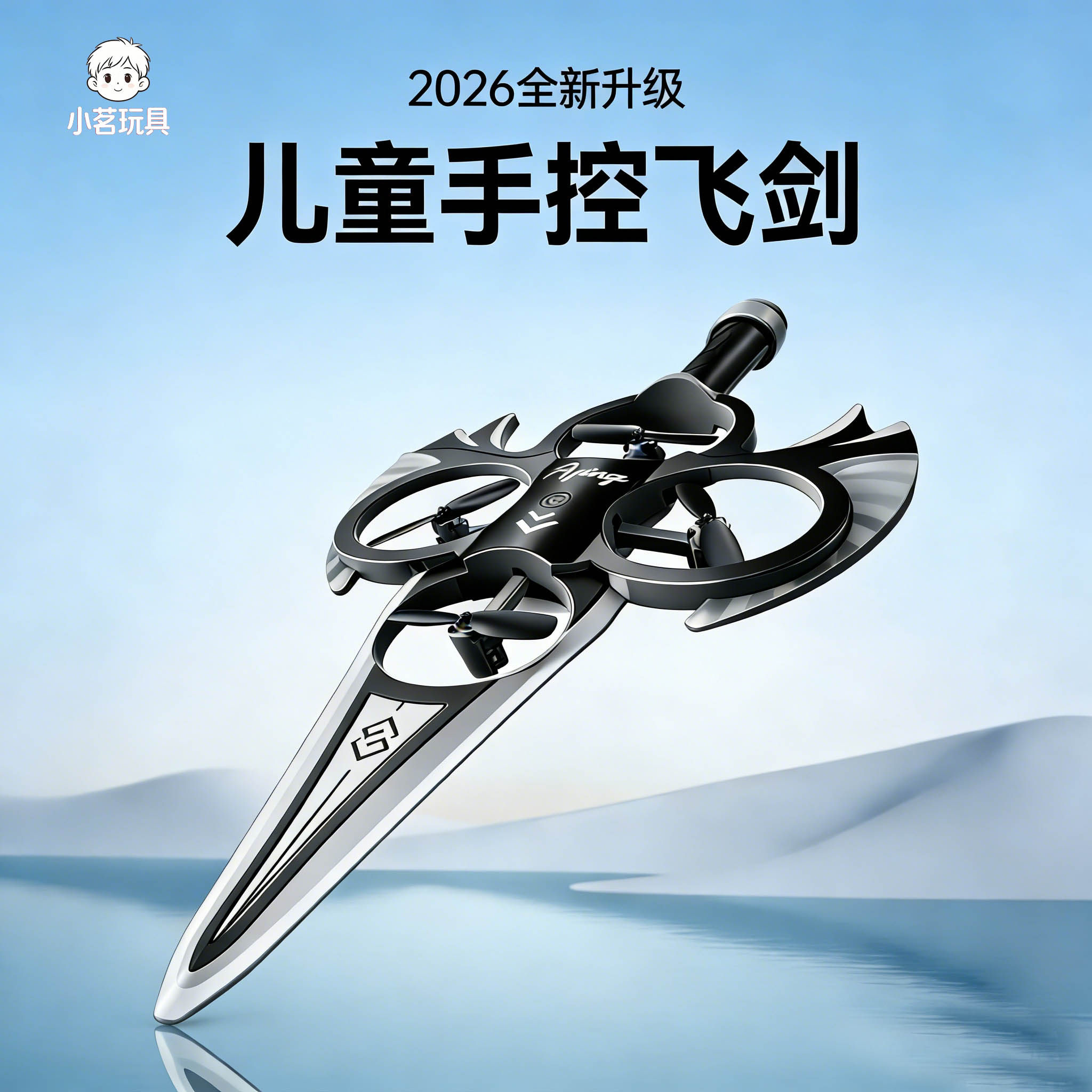 第六代手势感应遥控悬停飞剑图片