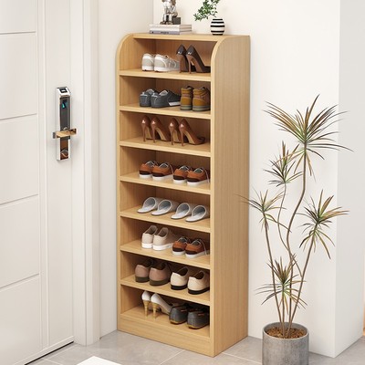 简约经济型实木生态板鞋架鞋柜