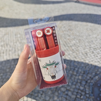 澳门求签桶冰箱贴妈阁庙封口夹创意城市旅游景点纪念品伴手礼物