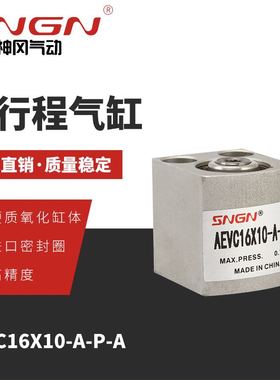 紧凑型气缸AEVU ADVU16-10-15-20-25-30-40-A-P-A ADVUL ACP薄型