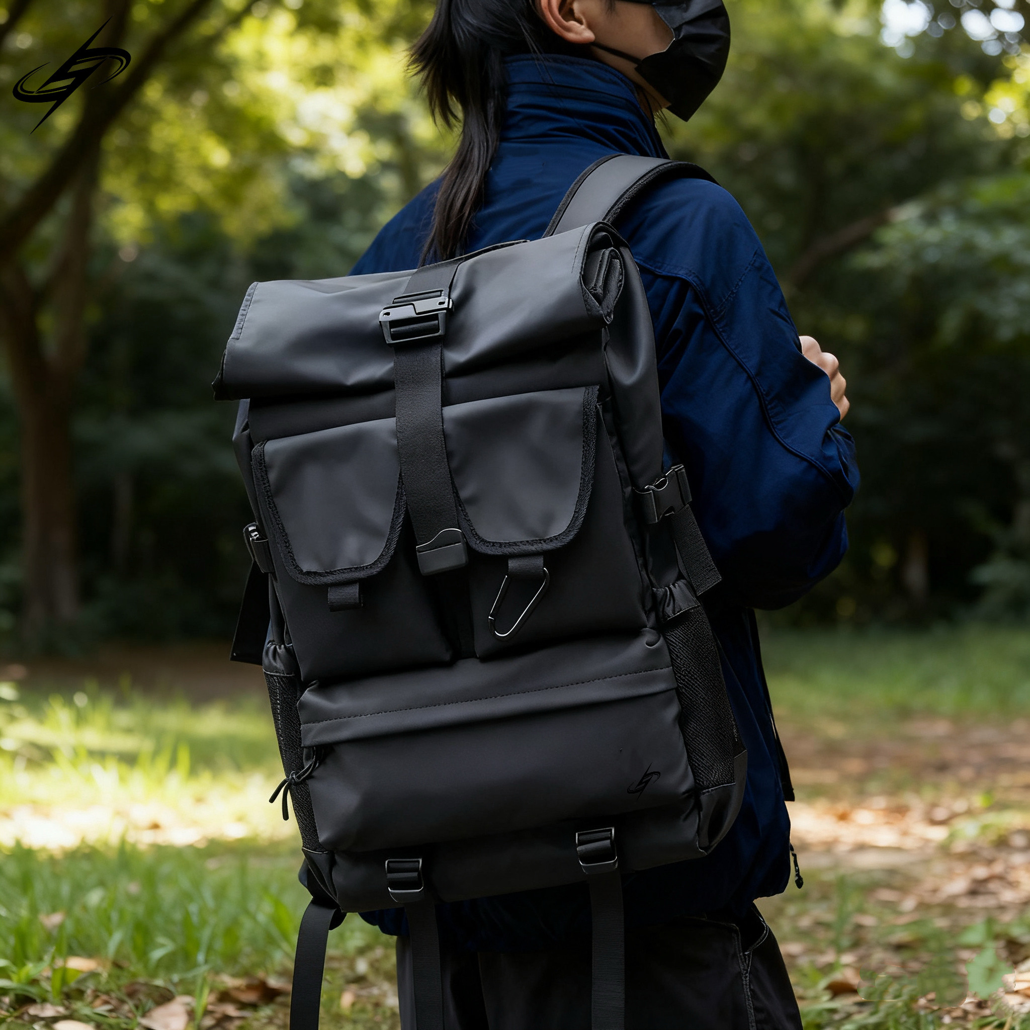 户外登山包通勤骑行双肩包旅行包