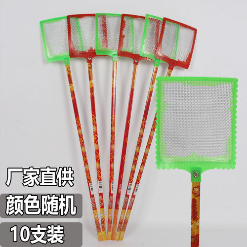 竹杆加大钢丝家用拍不烂苍蝇拍子