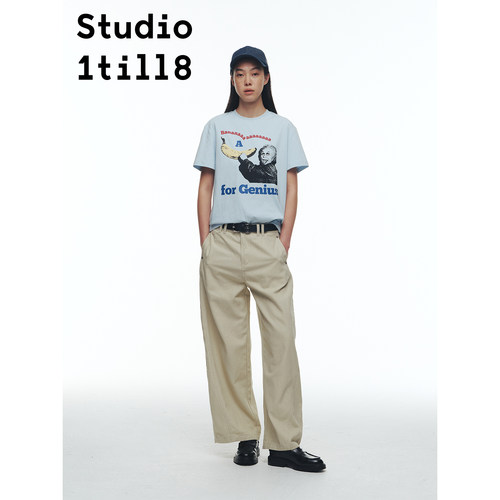 Studio1till8香蕉大印花短袖
