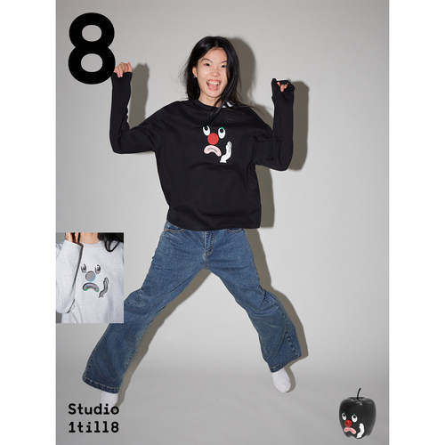 Studio1till88休闲长袖T恤