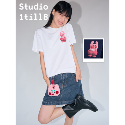 Studio1till8牙痛兔子T恤