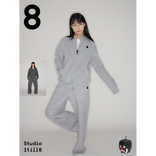Studio1till8立领房子卫衣外套