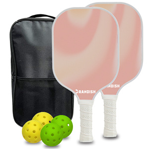 匹克球拍pickleball玻璃纤维轻盈耐用学生男女比赛训练简约渐变