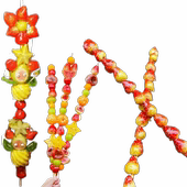 10mm1米糖葫芦烤肉大油边竹签蜂箱鸽笼菜园竹竿小竹子搭架地插