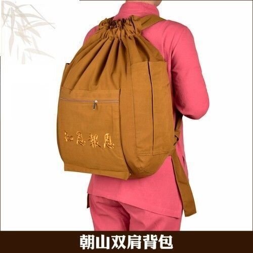 特卖僧包香包男女斜跨帆布双肩包僧袋居士包佛袋包和尚拜佛罗汉大