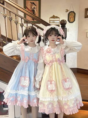 现货 忘兔约定jsk原创lolita裙洛丽塔日常可爱连衣裙lo裙