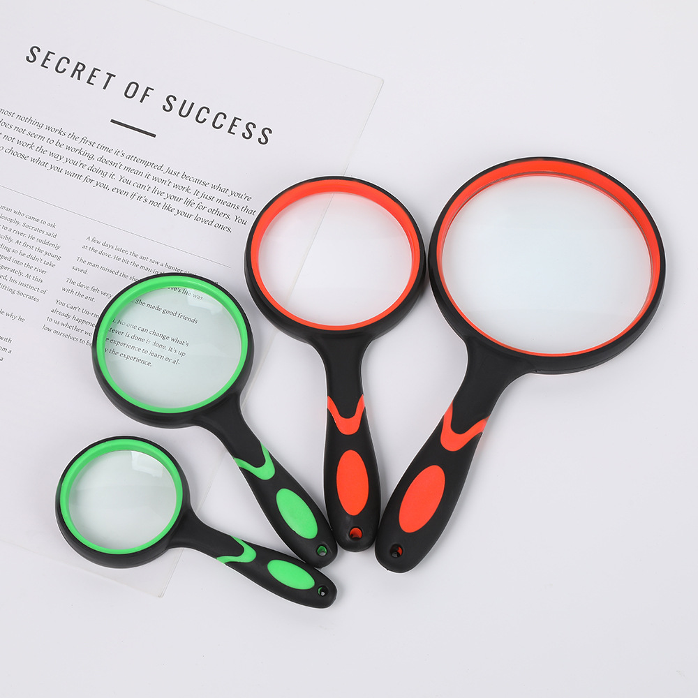 放大镜厂家 5倍儿童户外生物探索教具 幼儿园学生便携观察镜