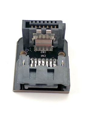 PH018主板SATA7PIN接口反方向转90度转弯接头