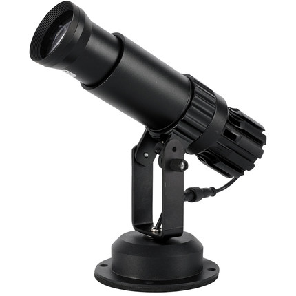 定制logo射灯静止图案led投影灯店铺招牌旋转墙地面带字广告筒灯