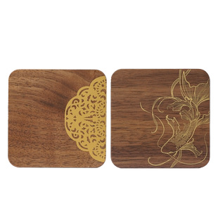 故宫 御花园系列杯垫套装 一套两个 生日礼物 故宫官方旗舰店