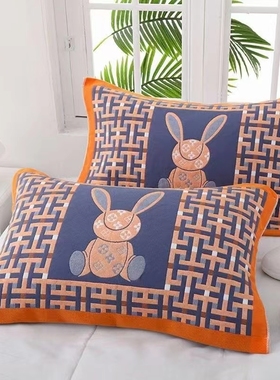 枕巾纱布棉欧式高档成人家用五层深色系耐脏全棉加厚枕头巾加大