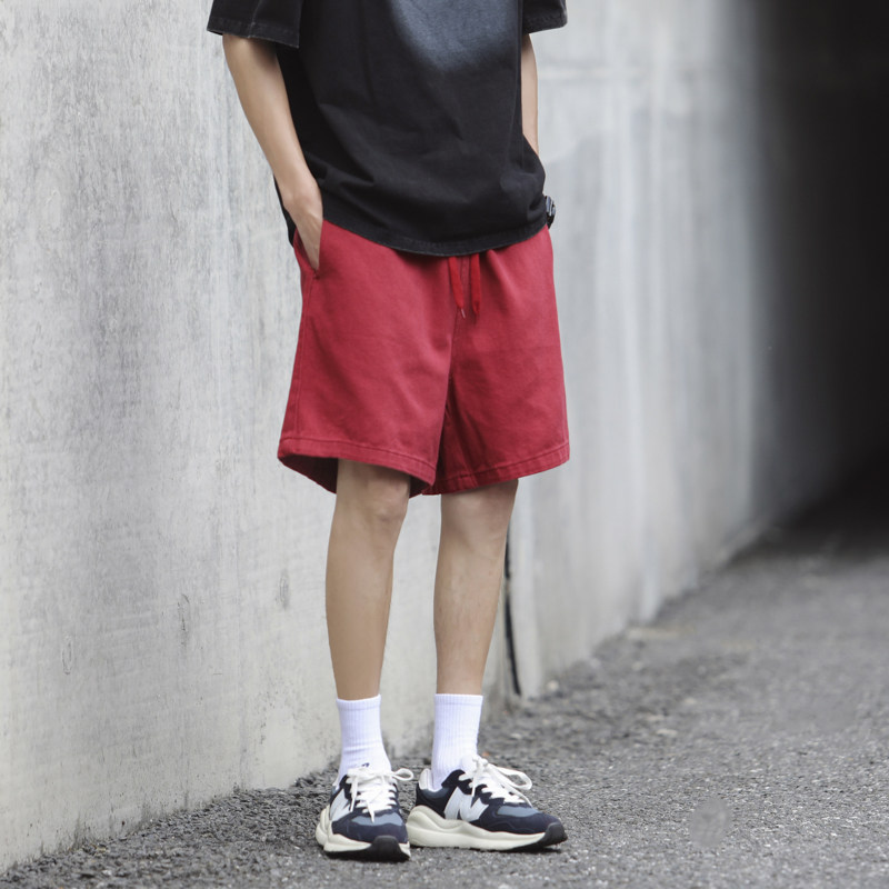 夏季新款直筒纯色净版水洗休闲工装短裤K2202/P50，男装牛仔裤，星座202