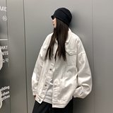 24新款抖音品质男士宽松纯色情侣休闲水洗外套上衣N961/P85，女装短外套，星座202