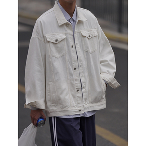 24 新款抖音品质男士宽松纯色休闲水洗外套上衣N961/P85/128图片