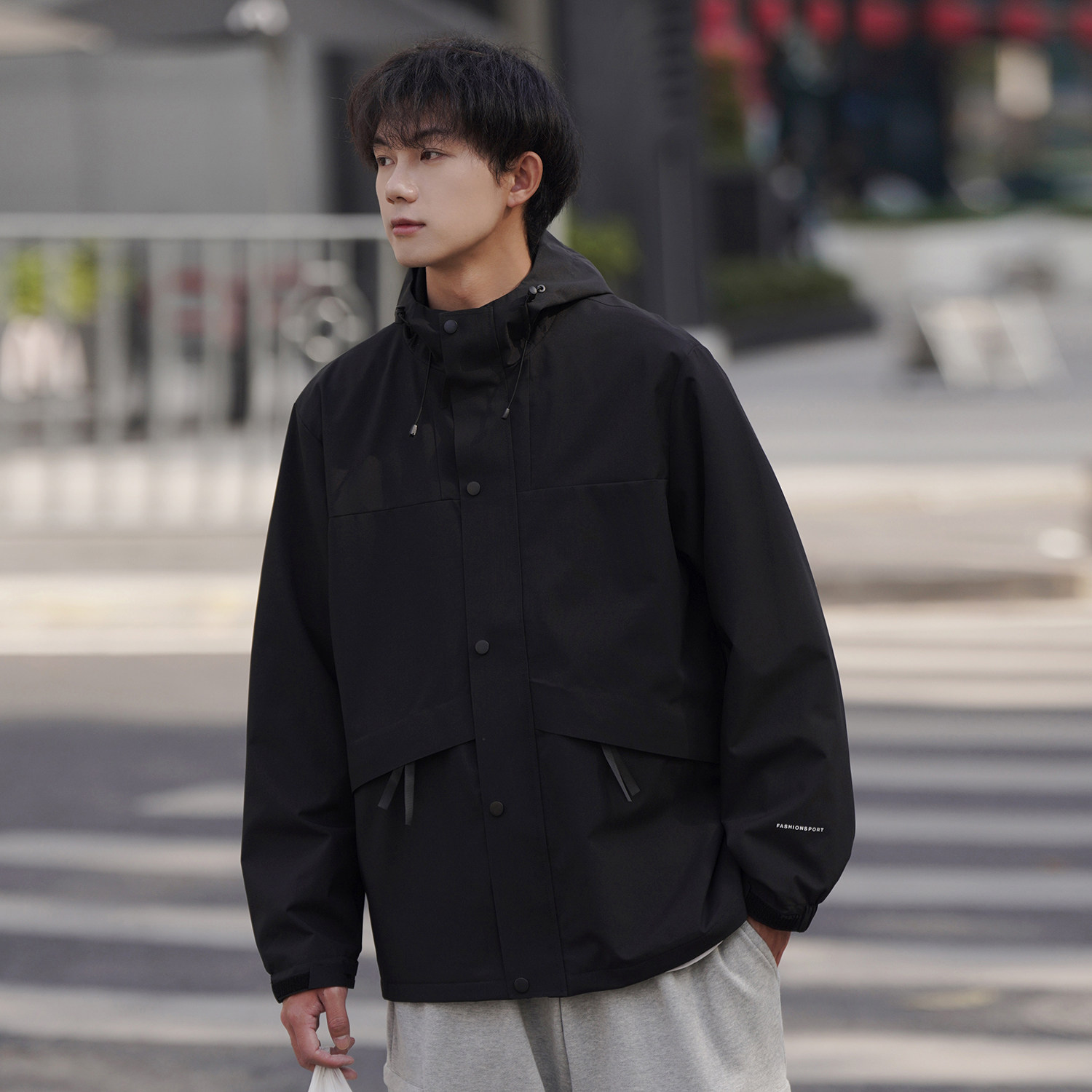 2026春季新款抖音品质冲锋衣夹克备货充足JK21/P70,男装夹克,星座202