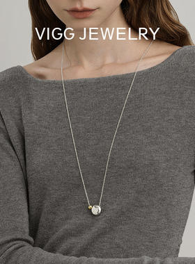 VIGG时光印记项链女小众设计轻奢
