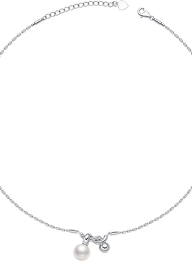 VIGG枝蔓项链高级设计感珍珠链