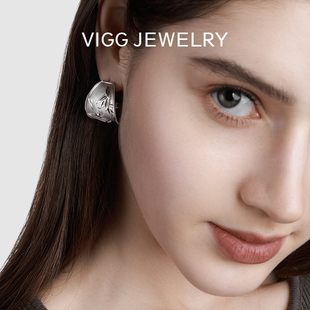 VIGG归燕耳钉女高级感设计2025年新款 银针气质耳饰品 轻奢时尚