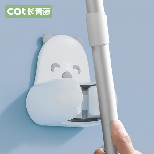 拖把挂钩免打孔强力壁挂夹