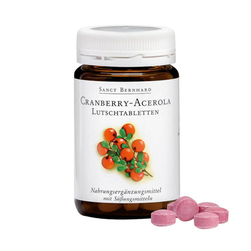 Sanct Bernhard德国进口蔓越莓针叶樱桃VC含片