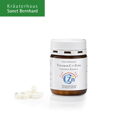 Sanct Bernhard 德国原装进口维生素C+补锌缓释胶囊