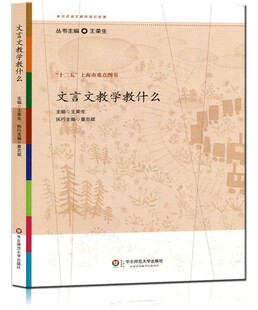 文言文教学教什么 王荣生参与式语文教师培训资源丛书正版教育理论 文言文写作小说实用文散文阅读语文综合性学习华东师范大学出版