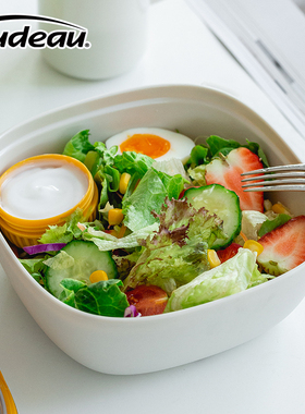 加拿大trudeau饭盒上班族大容量小学生儿童水果便当盒便携带餐盒