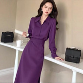 连衣裙 贵气女装 秋季 穿搭干练气质强大轻奢高级老钱风松弛感女装