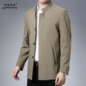 春秋中老年外衣大气 外套风衣2024年新款 凯迪瑞翔时尚 休闲商务男士